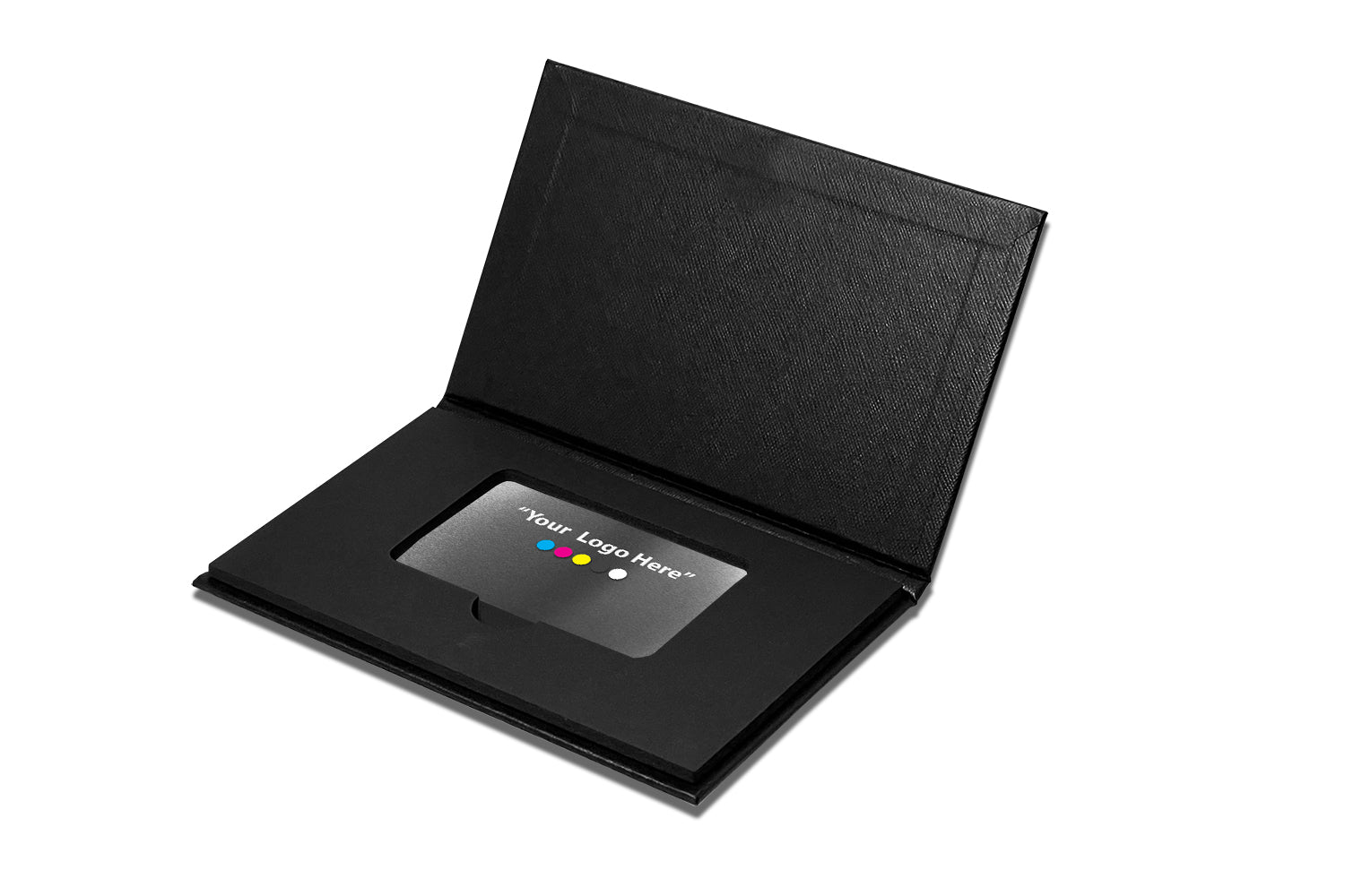 Smart Tap NFC Business Card Box Silver