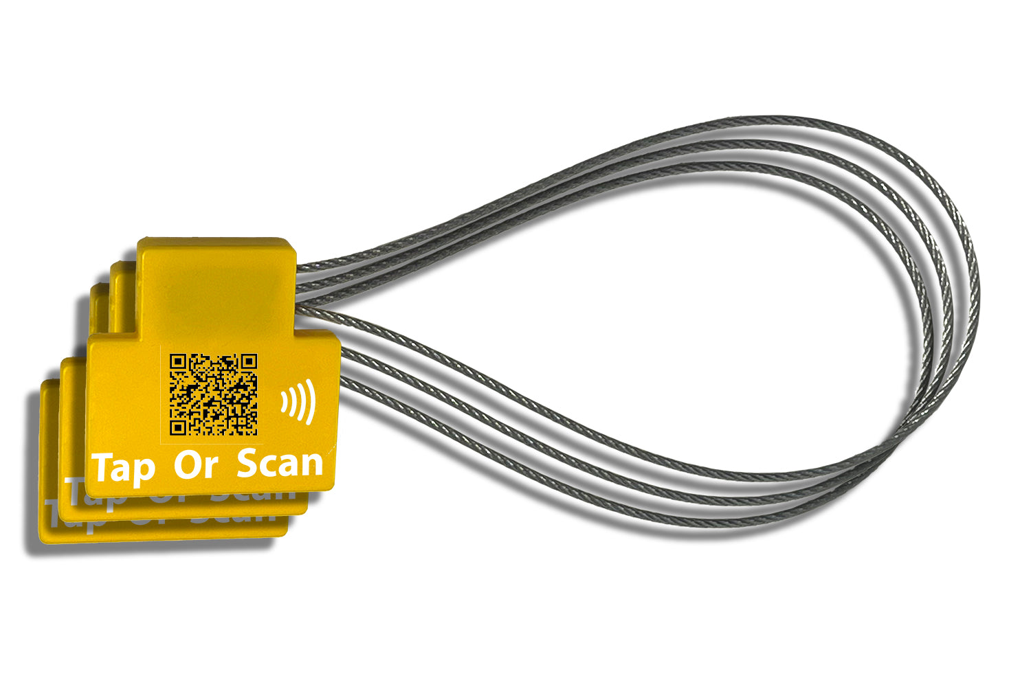 NFC Tag Βαλίτσας, με QR Code, Σετ 3 τεμαχίων