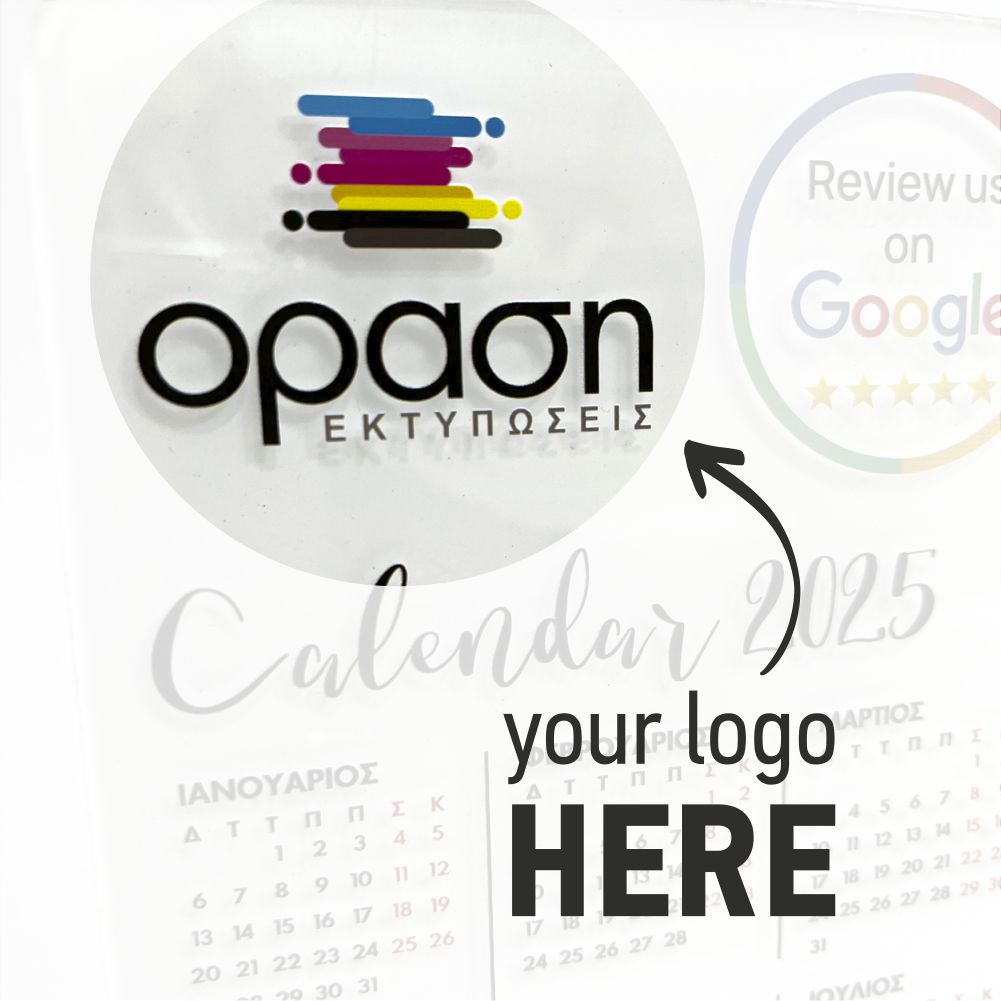 Double T-Shape Table Talker with your logo