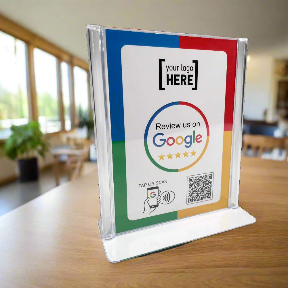 NFC Table Talker T-Shape σε θήκη plexiglass Google 